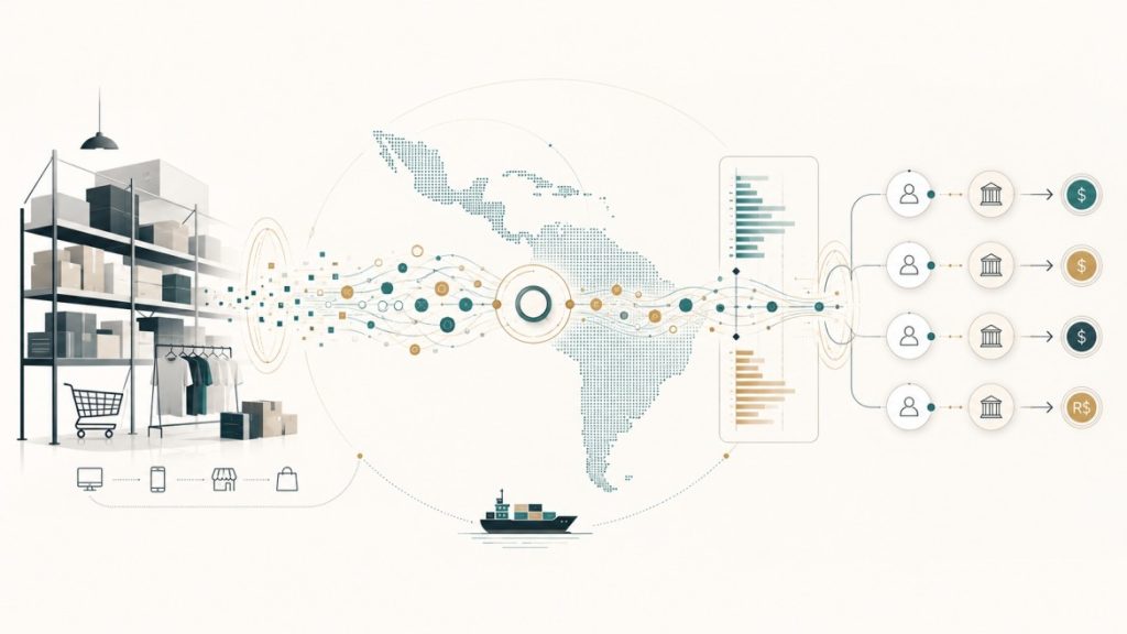 cadeia logística LATAM
